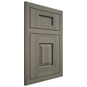 Shiloh Cabinetry Flush Inset Summit Hickory Plain Cut Thyme Door