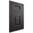 Shiloh Cabinetry Flush Inset Summit Paintable Iron Ore Door