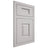Shiloh Cabinetry Flush Inset Summit Paintable Mindful Gray Door