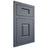 Shiloh Cabinetry Flush Inset Summit Paintable Slate Tile Door