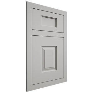 Shiloh Cabinetry Flush Inset Summit Paintable Unusual Gray Door