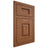 Shiloh Cabinetry Flush Inset Summit Red Oak Plain Cut Braun Door