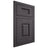 Shiloh Cabinetry Flush Inset Summit Red Oak Plain Cut Harbor Door