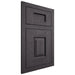 Shiloh Cabinetry Flush Inset Summit Red Oak Plain Cut Harbor Door