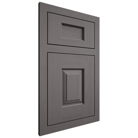 Shiloh Cabinetry Flush Inset Summit Walnut Plain Cut Cadet Door