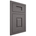 Shiloh Cabinetry Flush Inset Summit Walnut Plain Cut Cadet Door