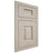 Shiloh Cabinetry Flush Inset Summit Walnut Plain Cut Seagull Door