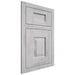 Shiloh Cabinetry Flush Inset Summit Walnut Plain Cut Stratus Door
