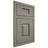 Shiloh Cabinetry Flush Inset Summit Walnut Plain Cut Thyme Door