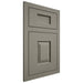 Shiloh Cabinetry Flush Inset Summit Walnut Plain Cut Thyme Door