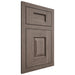 Shiloh Cabinetry Flush Inset Summit White Oak Plain Cut Clay Door