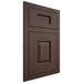 Shiloh Cabinetry Flush Inset Summit White Oak Plain Cut Dusk Door