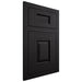 Shiloh Cabinetry Flush Inset Summit White Oak Plain Cut Espresso Door