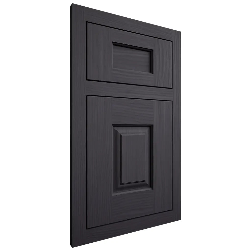 Shiloh Cabinetry Flush Inset Summit White Oak Plain Cut Harbor Door