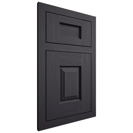 Shiloh Cabinetry Flush Inset Summit White Oak Plain Cut Harbor Door