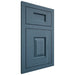 Shiloh Cabinetry Flush Inset Summit White Oak Plain Cut Hudson Door