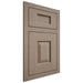Shiloh Cabinetry Flush Inset Summit White Oak Quarter Sawn Almond Door