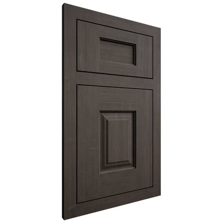 Shiloh Cabinetry Flush Inset Summit White Oak Quarter Sawn Creekside Door