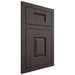 Shiloh Cabinetry Flush Inset Summit White Oak Quarter Sawn Creekside Door