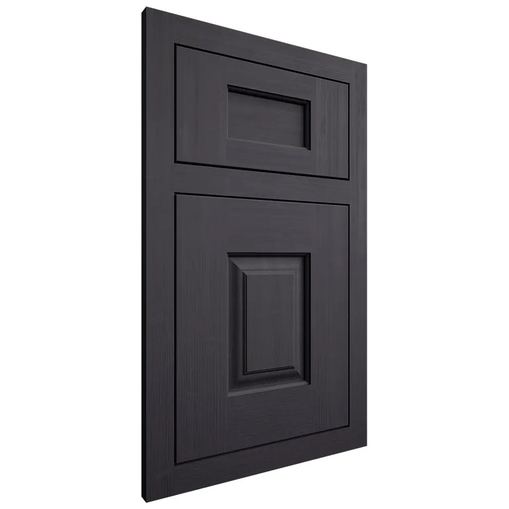 Shiloh Cabinetry Flush Inset Summit White Oak Quarter Sawn Harbor Door