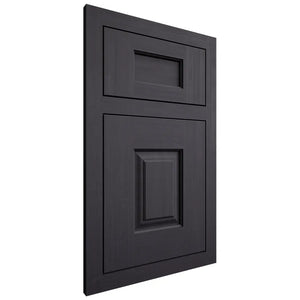 Shiloh Cabinetry Flush Inset Summit White Oak Quarter Sawn Harbor Door