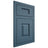 Shiloh Cabinetry Flush Inset Summit White Oak Quarter Sawn Hudson Door