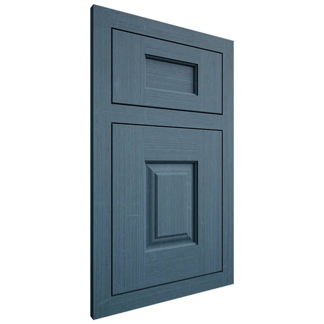 Shiloh Cabinetry Flush Inset Summit White Oak Quarter Sawn Hudson Door