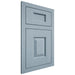 Shiloh Cabinetry Flush Inset Summit White Oak Quarter Sawn Sky Door
