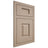 Shiloh Cabinetry Flush Inset Summit White Oak Quarter Sawn Straw Door