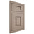 Shiloh Cabinetry Flush Inset Summit White Oak Quarter Sawn Whitewash Door