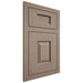Shiloh Cabinetry Flush Inset Summit White Oak Rift Cut Almond Door