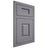 Shiloh Cabinetry Flush Inset Summit White Oak Rift Cut Cadet Door
