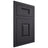 Shiloh Cabinetry Flush Inset Summit White Oak Rift Cut Harbor Door