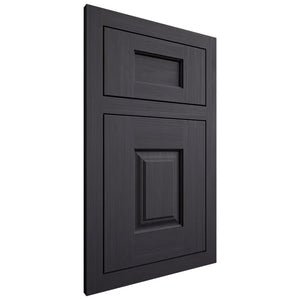 Shiloh Cabinetry Flush Inset Summit White Oak Rift Cut Harbor Door