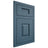 Shiloh Cabinetry Flush Inset Summit White Oak Rift Cut Hudson Door