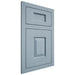 Shiloh Cabinetry Flush Inset Summit White Oak Rift Cut Sky Door