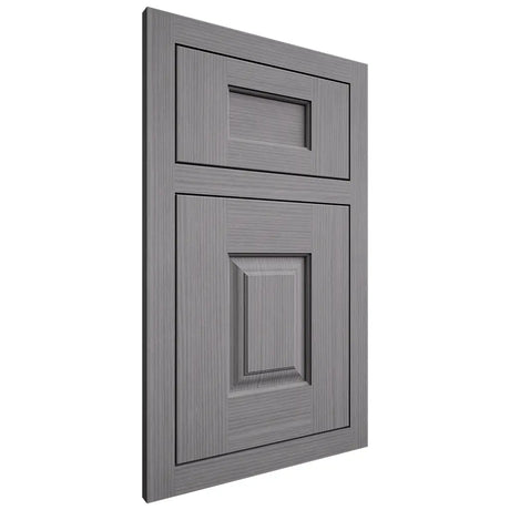 Shiloh Cabinetry Flush Inset Summit White Oak Rift Cut Sterling Door