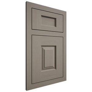 Shiloh Cabinetry Flush Inset Summit White Oak Rift Cut Thyme Door