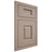 Shiloh Cabinetry Flush Inset Summit White Oak Rift Cut Whitewash Door