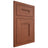 Shiloh Cabinetry Flush Inset Tahoe Alder Plain Cut Sierra Door