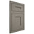 Shiloh Cabinetry Flush Inset Tahoe Alder Plain Cut Thyme Door