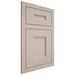 Shiloh Cabinetry Flush Inset Tahoe Alder Plain Cut White Sands Door
