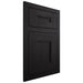 Shiloh Cabinetry Flush Inset Tahoe Cherry Plain Cut Espresso Door