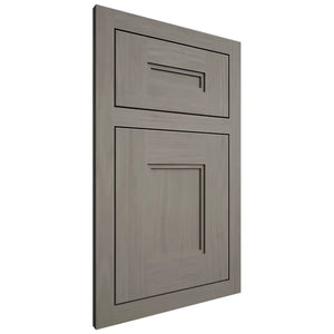 Shiloh Cabinetry Flush Inset Tahoe Cherry Plain Cut Thyme Door