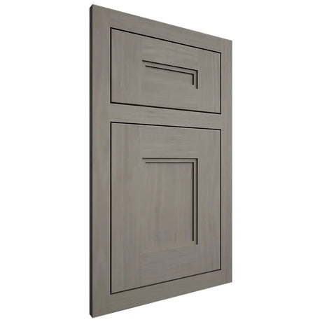 Shiloh Cabinetry Flush Inset Tahoe Cherry Plain Cut Thyme Door