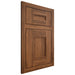 Shiloh Cabinetry Flush Inset Tahoe Hickory Plain Cut Burnt Sugar Door