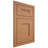 Shiloh Cabinetry Flush Inset Tahoe Maple Plain Cut Cashmere Door