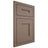 Shiloh Cabinetry Flush Inset Tahoe Maple Plain Cut Rockbridge Door