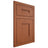 Shiloh Cabinetry Flush Inset Tahoe Maple Plain Cut Spice Door