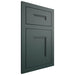 Shiloh Cabinetry Flush Inset Tahoe Paintable Billiard Green Door